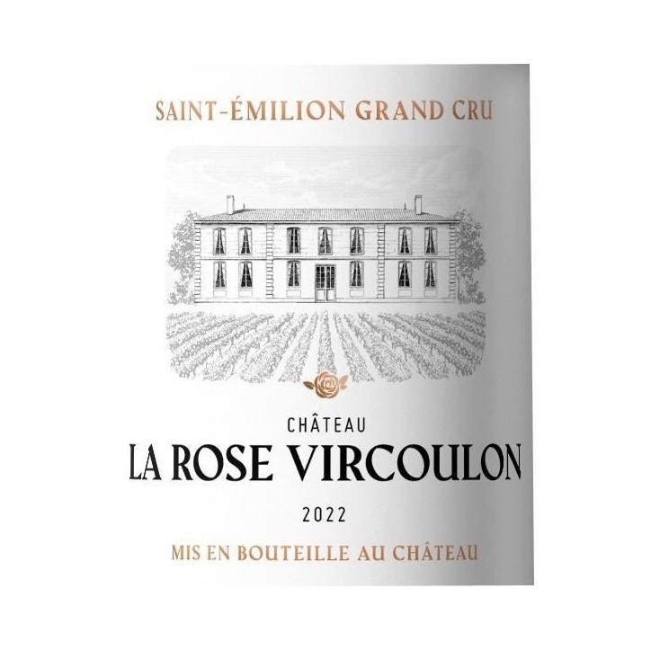 Château La Rose Vircoulon 2022 Saint-Emilion Grand Cru - Vin rouge de Bordeaux