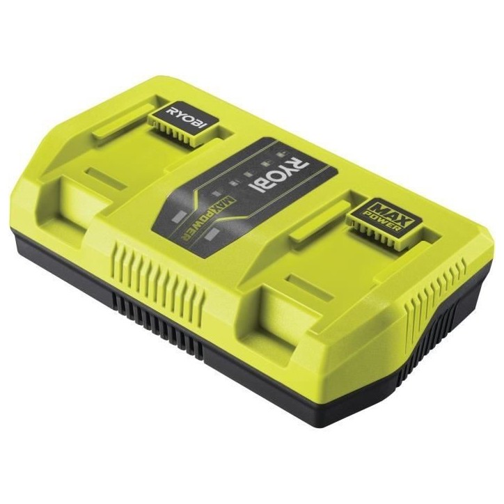 RYOBI - Chargeur 36V MAXPOWER 2 ports 6,0 A - RY36C2PA RYOBI - Chargeur 36V MAXPOWER 2 ports 6,0 A - RY36C2PA