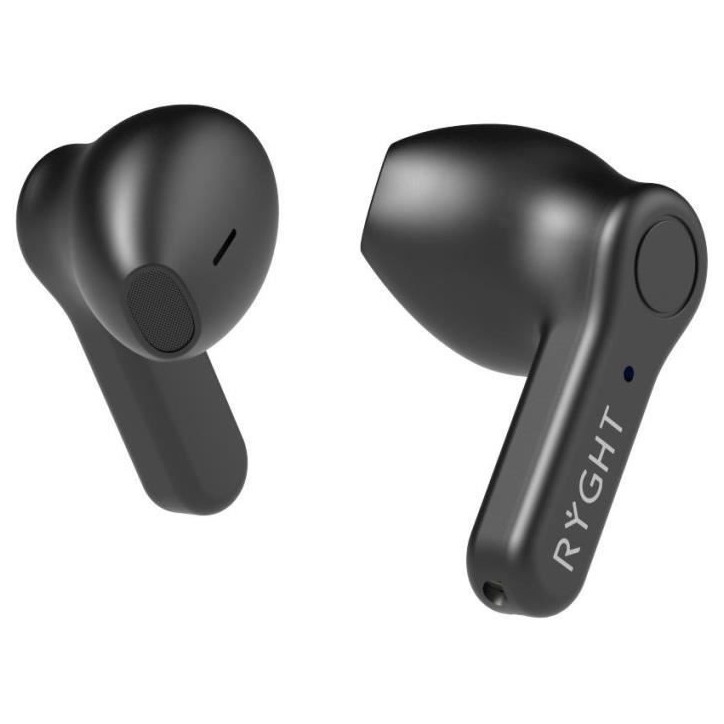 Ecouteurs sans fil Bluetooth - RYGHT - JANTA - Noir Ecouteurs sans fil Bluetooth - RYGHT - JANTA - Noir