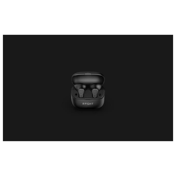 Ecouteurs sans fil Bluetooth - RYGHT - JANTA - Noir Ecouteurs sans fil Bluetooth - RYGHT - JANTA - Noir