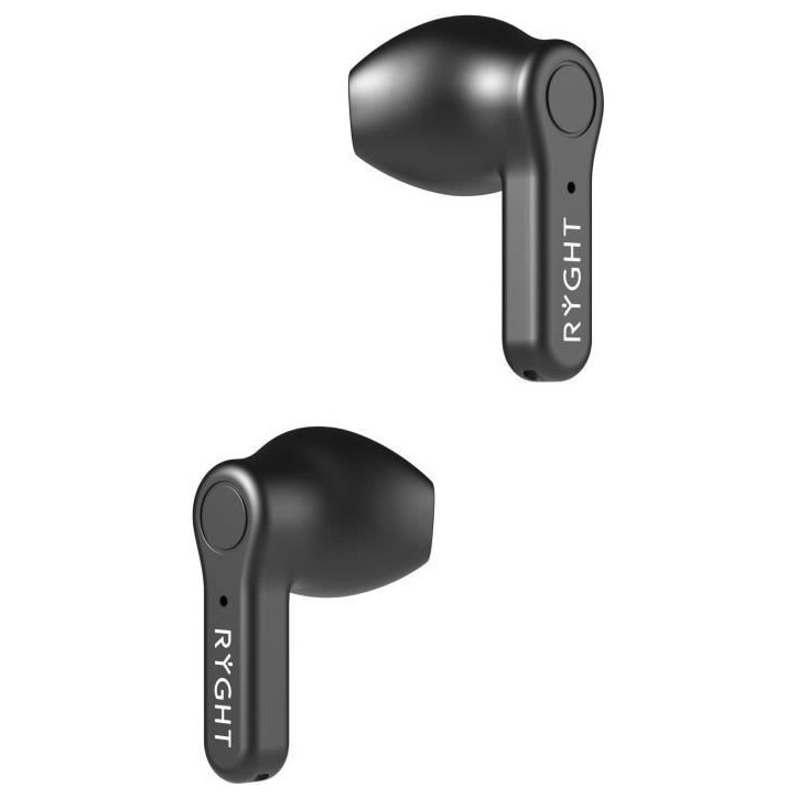 Ecouteurs sans fil Bluetooth - RYGHT - JANTA - Noir Ecouteurs sans fil Bluetooth - RYGHT - JANTA - Noir