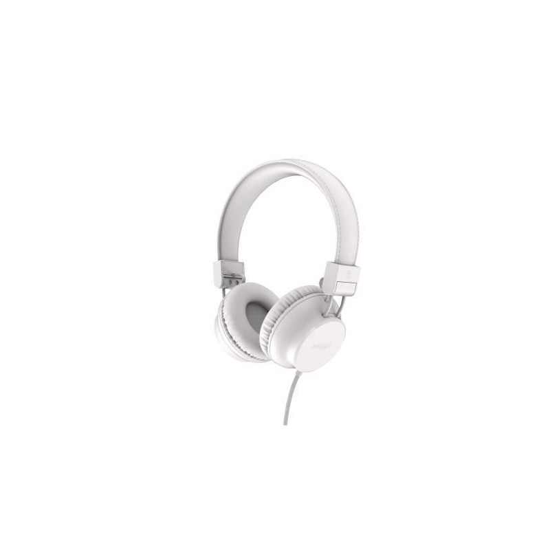 Casque filaire - RYGHT - NIMA - Blanc nacré Casque filaire - RYGHT - NIMA - Blanc nacré