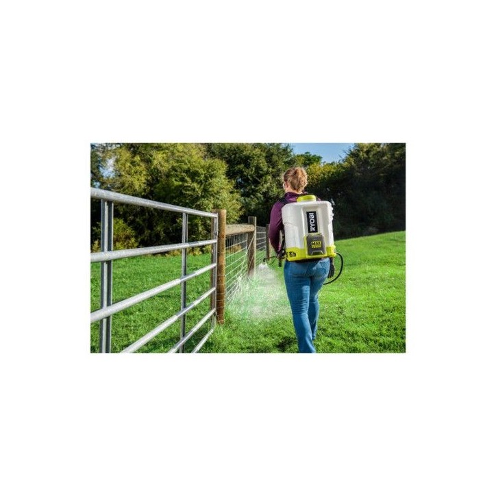 RYOBI - Pulvérisateur a dos 36V - jusqu'a 6 bars - débit jusqu'a 1,2 l/min - réservoir 15 L - vendu sans batterie - RY36BPSA- RYOBI - Pulvérisateur a dos 36V - jusqu'a 6 bars - débit jusqu'a 1,2 l/min - réservoir 15 L - vendu sans batterie - RY36BPSA-