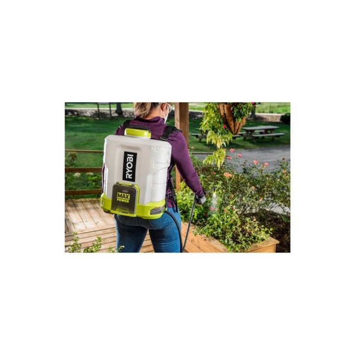 RYOBI - Pulvérisateur a dos 36V - jusqu'a 6 bars - débit jusqu'a 1,2 l/min - réservoir 15 L - vendu sans batterie - RY36BPSA- RYOBI - Pulvérisateur a dos 36V - jusqu'a 6 bars - débit jusqu'a 1,2 l/min - réservoir 15 L - vendu sans batterie - RY36BPSA-