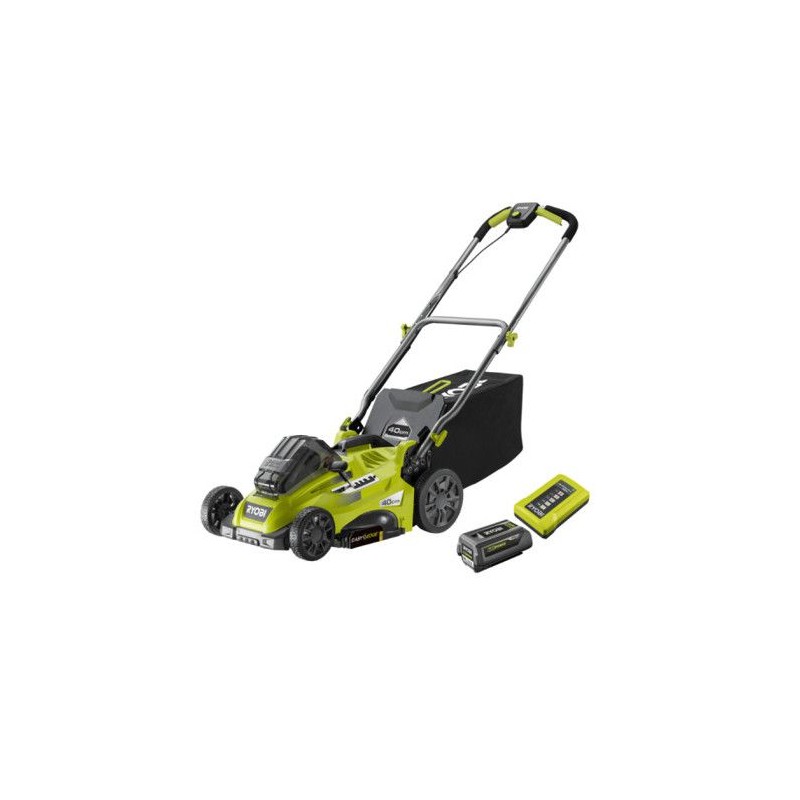 RYOBI - Tondeuse poussée 36V - Ø coupe 40 cm - ramassage et mulching