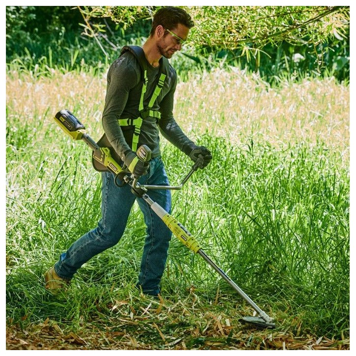 RYOBI - Débroussailleuse 36V - Ø fil 1 x 1,65 mm - lame 3 dents Tri-Arc+™ 26 cm - vendue sans batterie ni chargeur - RBC36X2 RYOBI - Débroussailleuse 36V - Ø fil 1 x 1,65 mm - lame 3 dents Tri-Arc+™ 26 cm - vendue sans batterie ni chargeur - RBC36X2