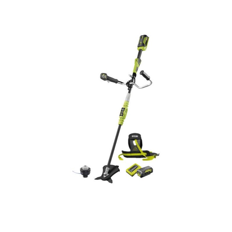 Débroussailleuse RYOBI 36V Max Power - 1 batterie 4.0Ah - 1 chargeur Débroussailleuse RYOBI 36V Max Power - 1 batterie 4.0Ah - 1 chargeur