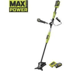 Débroussailleuse RYOBI 36V Max Power - 1 batterie 4.0Ah - 1 chargeur