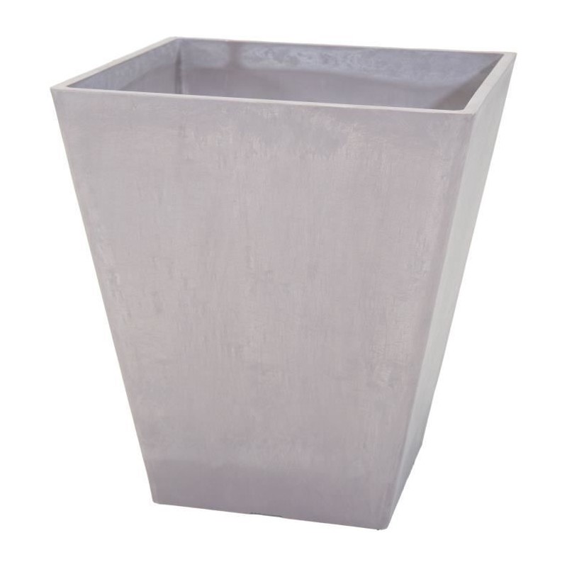 Pot de fleur - MEGA COLLECTIONS - Ecostone Square - 48 x 57 cm - Taupe Pot de fleur - MEGA COLLECTIONS - Ecostone Square - 48 x 57 cm - Taupe
