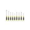 RYOBI - Jeu de 9 tournevis avec lame aimantée SL3, SL4, SL5,5 x 2, SL