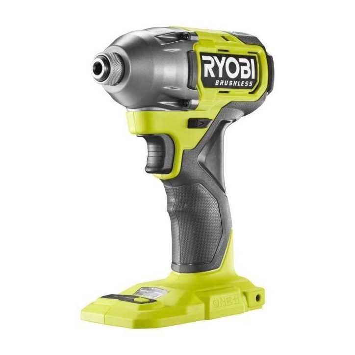 Visseuse a chocs - RYOBI - Brushless - 18V - 4 modes : 100 / 180 / 300 Nm / Mode Assist : vissage a fleur des matériaux Visseuse a chocs - RYOBI - Brushless - 18V - 4 modes : 100 / 180 / 300 Nm / Mode Assist : vissage a fleur des matériaux