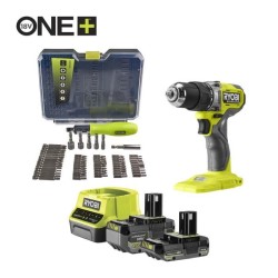 Perceuse-visseuse a percussion - RYOBI - BRUSHLESS - 18V - 54 Nm - 450