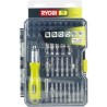 RYOBI - Coffret 59 accessoires vissage - boulonnage PH / PZ / SL / HEX