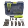 RYOBI - Coffret 59 accessoires vissage - boulonnage PH / PZ / SL / HEX