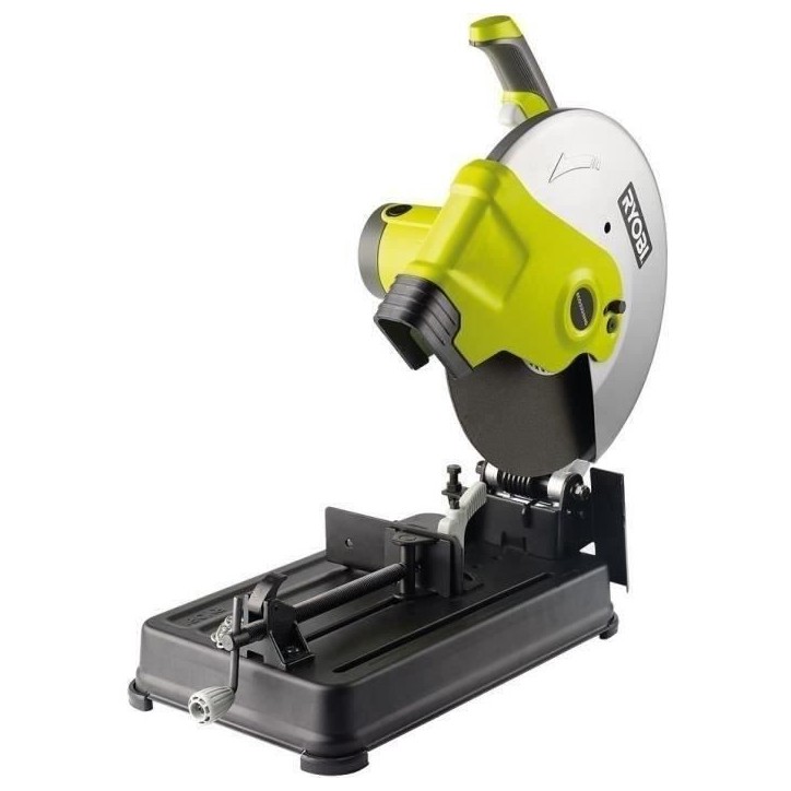 RYOBI - Tronçonneuse a métaux 2 300 W - disque 355 mm - étau rapide + disque a tronçonner 355 mm alésage 25,4 mm - ECO2335H RYOBI - Tronçonneuse a métaux 2 300 W - disque 355 mm - étau rapide + disque a tronçonner 355 mm alésage 25,4 mm - ECO2335H
