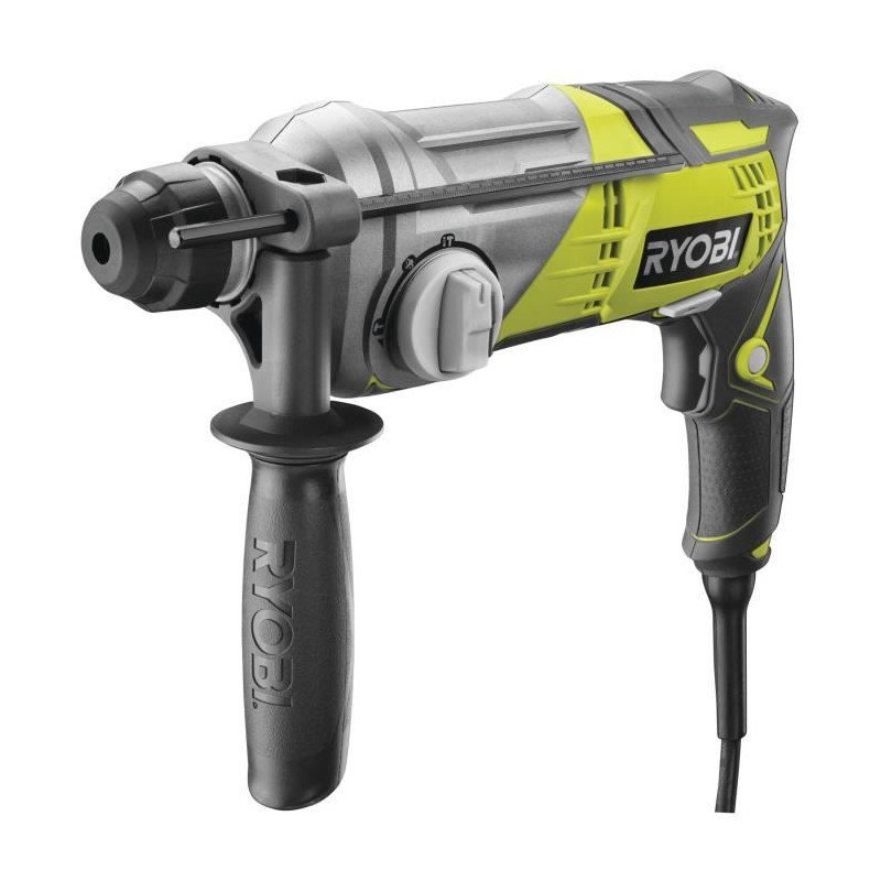 RYOBI - Perforateur SDS+ 800 W 4 modes : perçage, perforation, burina RYOBI - Perforateur SDS+ 800 W 4 modes : perçage, perforation, burina