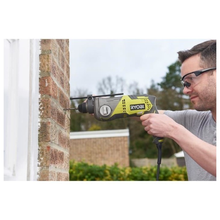 RYOBI - Perforateur SDS+ 800 W 4 modes : perçage, perforation, burinage, burinage flottant - 3,0 Joules Epta - Coffret - RSDS68 RYOBI - Perforateur SDS+ 800 W 4 modes : perçage, perforation, burinage, burinage flottant - 3,0 Joules Epta - Coffret - RSDS68