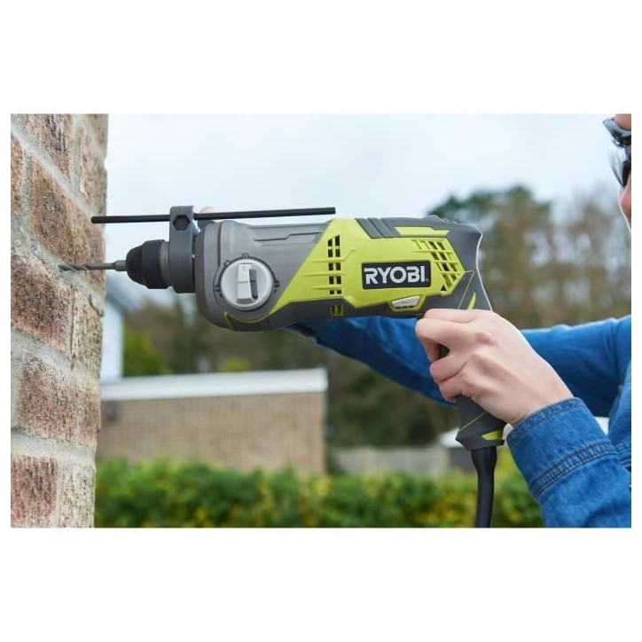 RYOBI - Perforateur SDS+ 800 W 4 modes : perçage, perforation, burinage, burinage flottant - 3,0 Joules Epta - Coffret - RSDS68 RYOBI - Perforateur SDS+ 800 W 4 modes : perçage, perforation, burinage, burinage flottant - 3,0 Joules Epta - Coffret - RSDS68