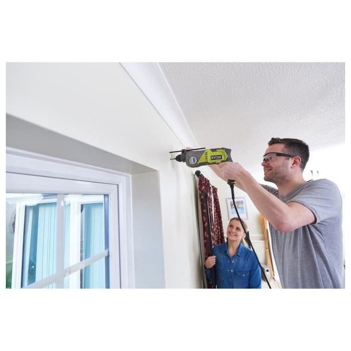 RYOBI - Perforateur SDS+ 800 W 4 modes : perçage, perforation, burinage, burinage flottant - 3,0 Joules Epta - Coffret - RSDS68 RYOBI - Perforateur SDS+ 800 W 4 modes : perçage, perforation, burinage, burinage flottant - 3,0 Joules Epta - Coffret - RSDS68