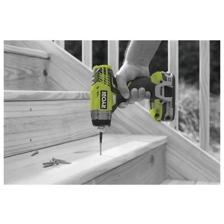 RYOBI - Visseuse a chocs 18V ONE+ - 3 modes : 40/120/220 Nm - emmanchement hex 1/4 - R18ID3-0 RYOBI - Visseuse a chocs 18V ONE+ - 3 modes : 40/120/220 Nm - emmanchement hex 1/4 - R18ID3-0