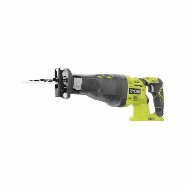 RYOBI - Scie sabre 18V ONE+ - 0-2 900 cp/min - course 28mm - bois 200mm - systeme anti-vibration - Livrée avec 1 lame - R18RS-0 RYOBI - Scie sabre 18V ONE+ - 0-2 900 cp/min - course 28mm - bois 200mm - systeme anti-vibration - Livrée avec 1 lame - R18RS-0