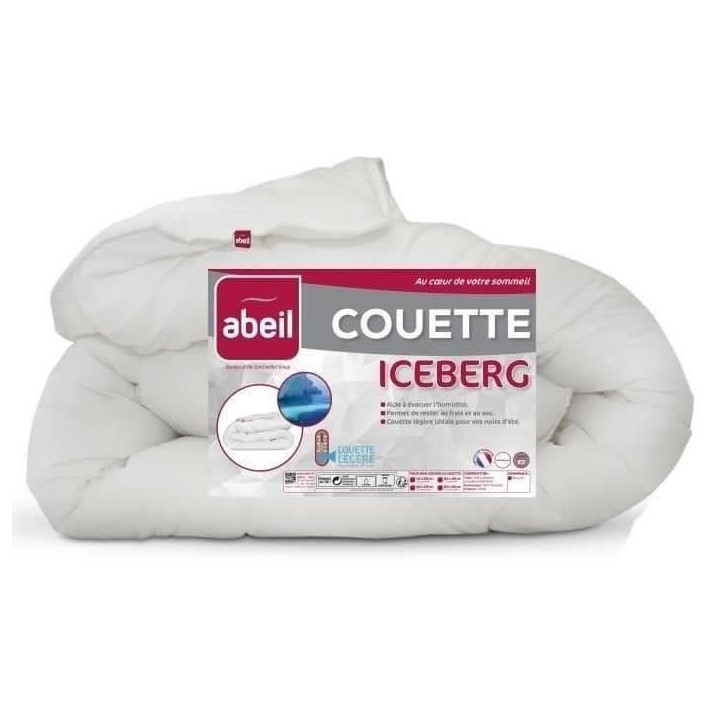 ABEIL Couette légere ICEBERG 200x200cm ABEIL Couette légere ICEBERG 200x200cm