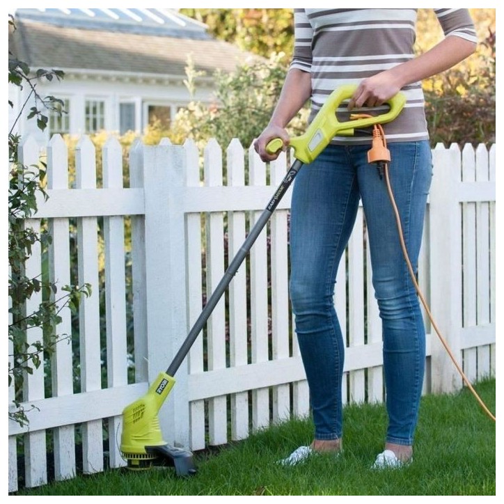 RYOBI - Coupe-bordures / dresse-bordures 350 W - Ø coupe 25 cm - Ø fil 2 x 1,5 mm - RLT3525 RYOBI - Coupe-bordures / dresse-bordures 350 W - Ø coupe 25 cm - Ø fil 2 x 1,5 mm - RLT3525