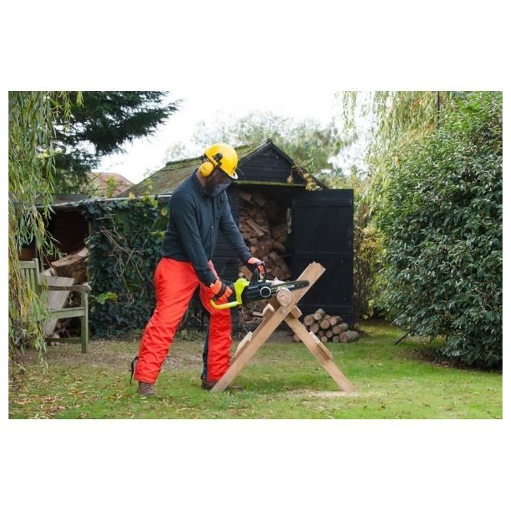 RYOBI - Tronçonneuse 18V ONE+ - Brushless- guide 30 cm - 10 m/s - tendeur sans outil - vendue sans batterie ni chargeur - OCS18 RYOBI - Tronçonneuse 18V ONE+ - Brushless- guide 30 cm - 10 m/s - tendeur sans outil - vendue sans batterie ni chargeur - OCS18