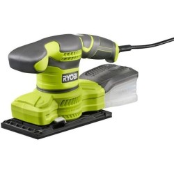 RYOBI Ponceuse vibrante 1/3 de feuille - 200 W - Systeme d'aspiration