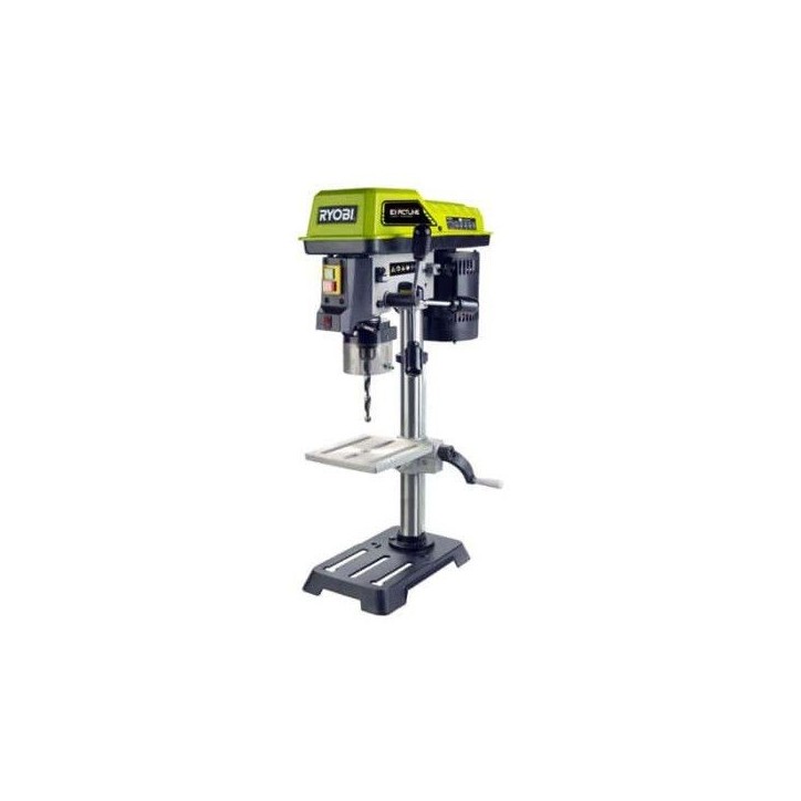 RYOBI - Perceuse a colonne 5 vitesses 390 W - vitesse de 510 a 2 430 tr/min - col de cygne 127 mm - mandrin a clé 13 mm - RDP10 RYOBI - Perceuse a colonne 5 vitesses 390 W - vitesse de 510 a 2 430 tr/min - col de cygne 127 mm - mandrin a clé 13 mm - RDP10