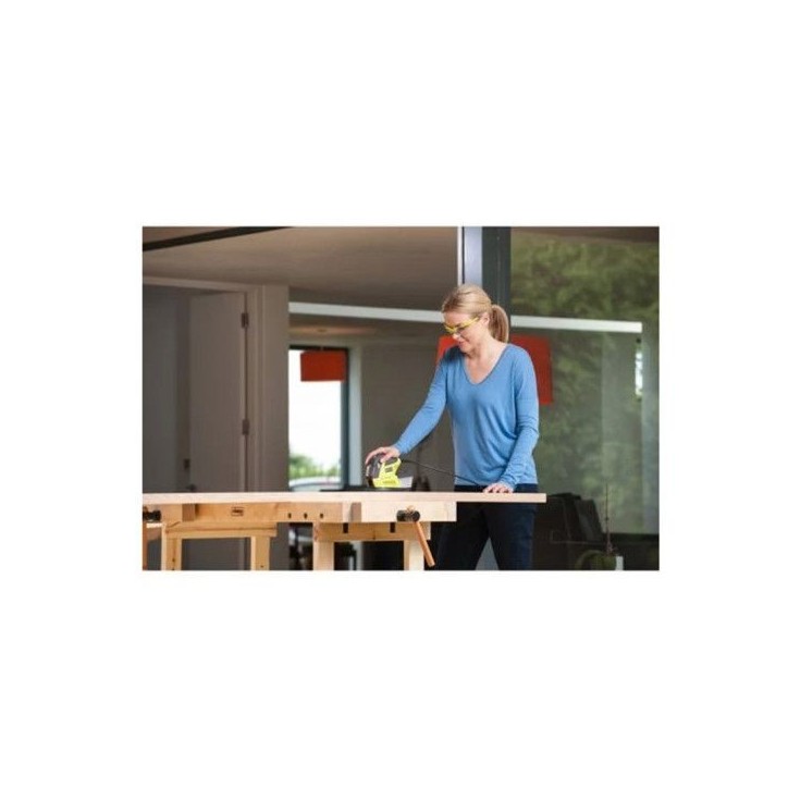 RYOBI - Ponceuse multifonction 180W - 6000-12000 osc/min + sac & 30 abrasifs (10x1/3 feuille, 10 triangles, 10 doigts) - RMS180- RYOBI - Ponceuse multifonction 180W - 6000-12000 osc/min + sac & 30 abrasifs (10x1/3 feuille, 10 triangles, 10 doigts) - RMS180-