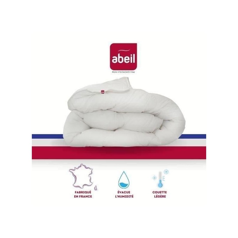 ABEIL Couette légere 200gr/m² ICEBERG 220x240cm ABEIL Couette légere 200gr/m² ICEBERG 220x240cm