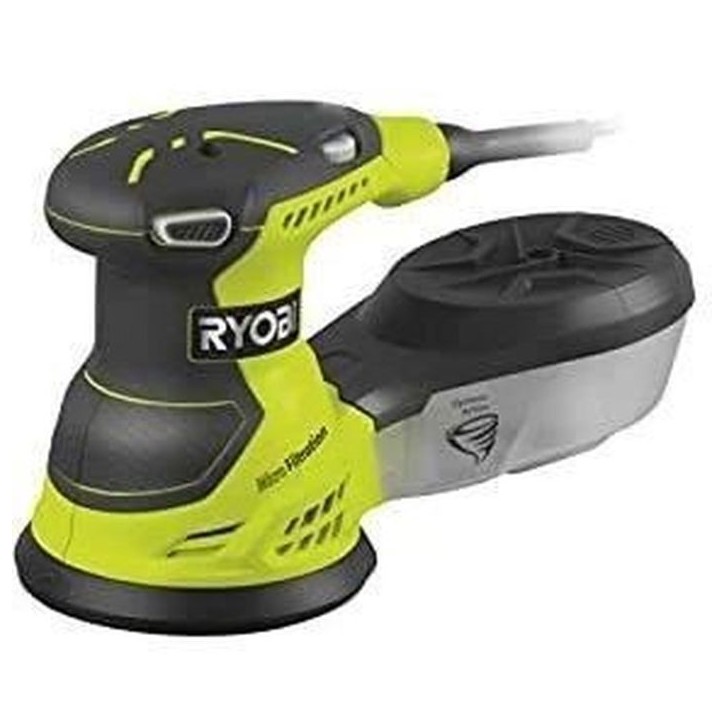 Ponceuse excentrique électrique RYOBI - ROS310-SA20 - 310W - 125mm - sac de transport Ponceuse excentrique électrique RYOBI - ROS310-SA20 - 310W - 125mm - sac de transport