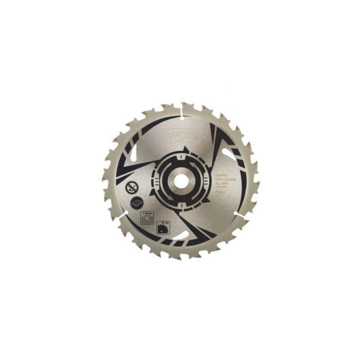 RYOBI - Lame ULTRA FINE 184 mm - 24 dents - alésage 16 mm pour scie circulaire ONE+™ R18CS7-0 - CSB184A1 RYOBI - Lame ULTRA FINE 184 mm - 24 dents - alésage 16 mm pour scie circulaire ONE+™ R18CS7-0 - CSB184A1