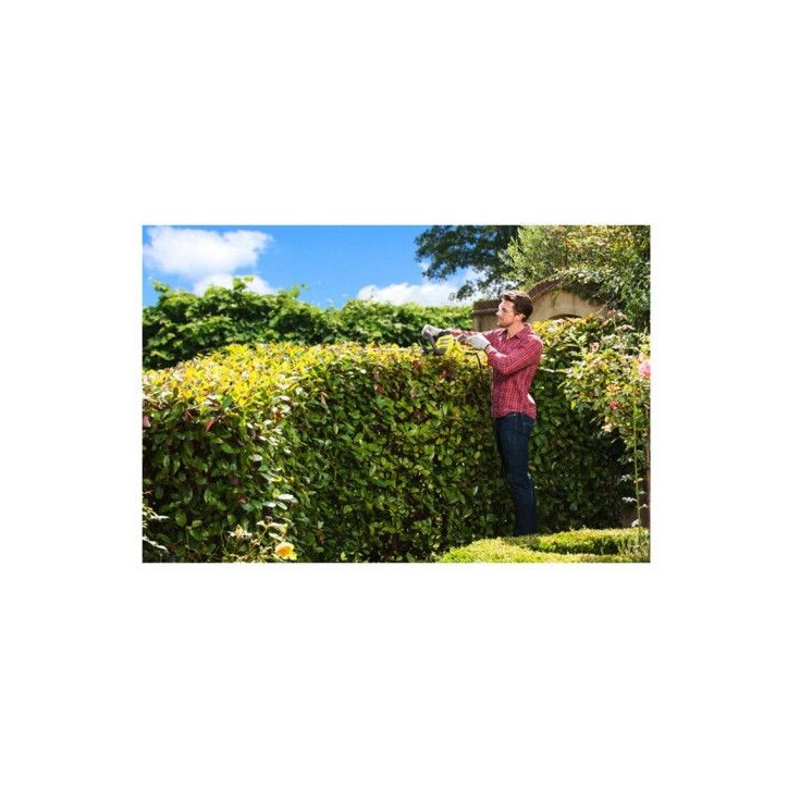 RYOBI - Taille-haies 550 W - lames 55 cm - écartement 26 mm - poignée arriere rotative - fonction scie - RHT5655RS RYOBI - Taille-haies 550 W - lames 55 cm - écartement 26 mm - poignée arriere rotative - fonction scie - RHT5655RS