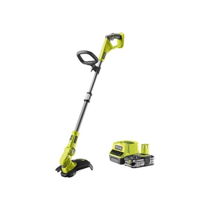 RYOBI - Coupe-bordures 18V ONE+ - Ø coupe 25-30 cm - Ø fil 1 x 1,6 mm + 1 batterie 18V 2,5 Ah et 1 chargeur 2,0 A - RLT183225F RYOBI - Coupe-bordures 18V ONE+ - Ø coupe 25-30 cm - Ø fil 1 x 1,6 mm + 1 batterie 18V 2,5 Ah et 1 chargeur 2,0 A - RLT183225F