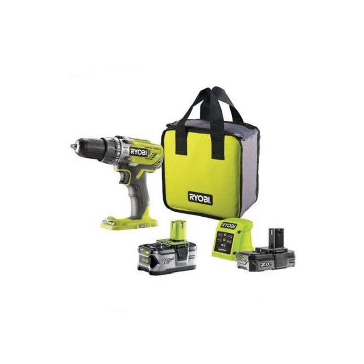 Perceuse-visseuse a percussion Ryobi ONE+ R18PD3-242S