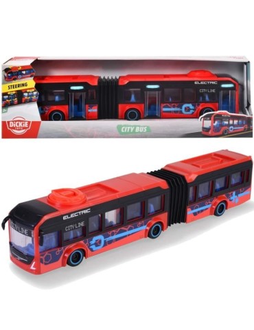 Jouet Bus articulé Volvo Dickie Toys 40 cm Rouge pour enfant