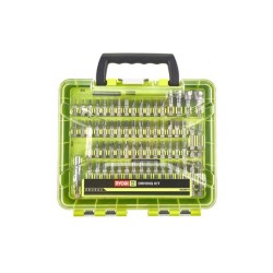 RYOBI - Mallette 71 accessoires de vissage mixtes : 43 embouts 25 mm,