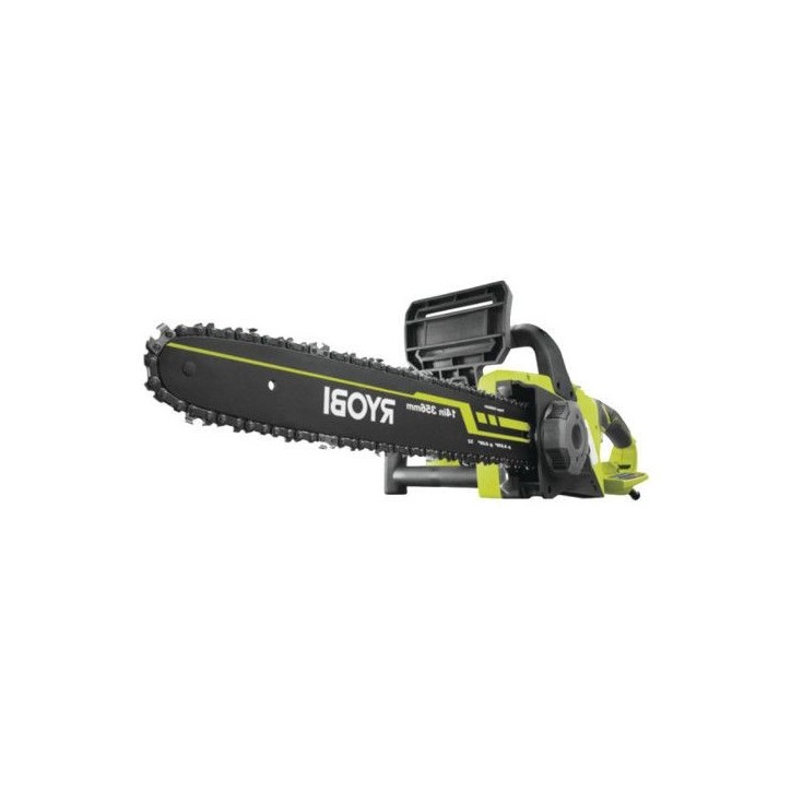 RYOBI - Tronçonneuse 1900 W - guide 35 cm - 15 m/s - tendeur sans outil - 2eme chaîne offerte - RCS1935B2C RYOBI - Tronçonneuse 1900 W - guide 35 cm - 15 m/s - tendeur sans outil - 2eme chaîne offerte - RCS1935B2C