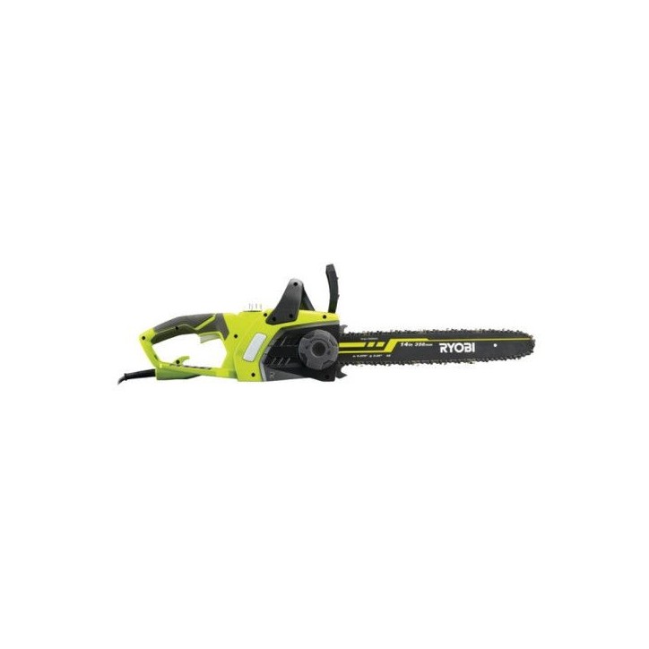 RYOBI - Tronçonneuse 1900 W - guide 35 cm - 15 m/s - tendeur sans outil - 2eme chaîne offerte - RCS1935B2C RYOBI - Tronçonneuse 1900 W - guide 35 cm - 15 m/s - tendeur sans outil - 2eme chaîne offerte - RCS1935B2C