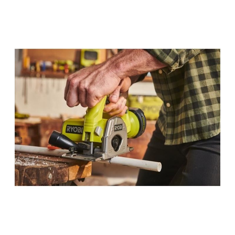 RYOBI - Scie multi-matériaux 18V ONE+ - diam. 85 mm x 15 mm + lames, RYOBI - Scie multi-matériaux 18V ONE+ - diam. 85 mm x 15 mm + lames,