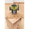 RYOBI - Défonceuse 1 600 W - 10 000-26 000 tr/min - pinces 8/6 mm - 5
