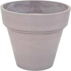 Pot de fleur - MEGA COLLECTIONS - Ecostone Planter - Ø 35 cm - H 30 c