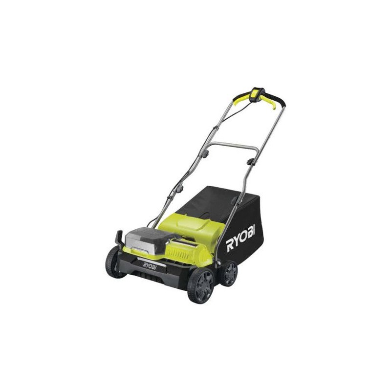 RYOBI - Scarificateur / aérateur 18V Brushless Ø 35 cm 2-en-1 - 2 ba RYOBI - Scarificateur / aérateur 18V Brushless Ø 35 cm 2-en-1 - 2 ba