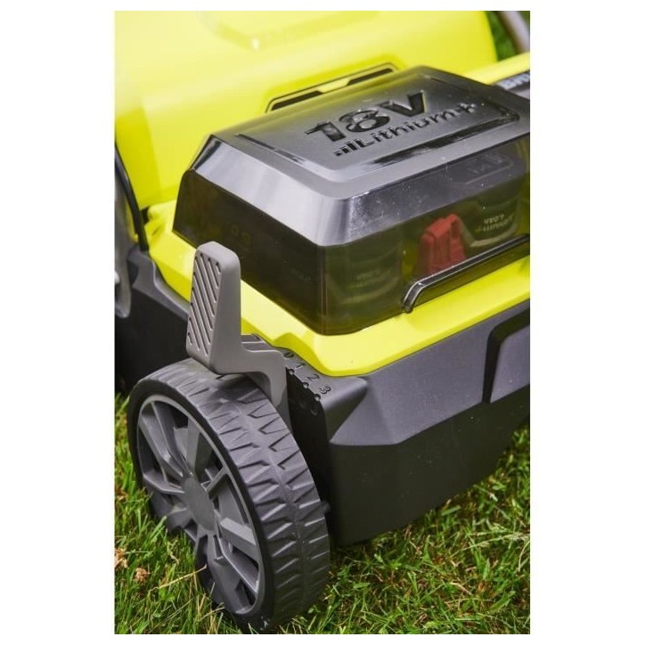 RYOBI - Scarificateur / aérateur 18V Brushless Ø 35 cm 2-en-1 - 2 batteries lithium+ 18V 4,0 Ah et chargeur - RY18SFX35A-240 RYOBI - Scarificateur / aérateur 18V Brushless Ø 35 cm 2-en-1 - 2 batteries lithium+ 18V 4,0 Ah et chargeur - RY18SFX35A-240