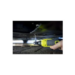 RYOBI - Clé a cliquet 18V ONE+ - emmanchement carré 3/8'' - 60 Nm - Livrée avec 1 embout d'extension - R18RW3-0