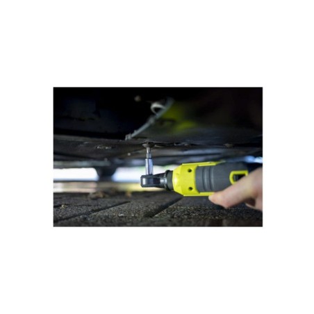 RYOBI - Clé a cliquet 18V ONE+ - emmanchement carré 3/8'' - 60 Nm - Livrée avec 1 embout d'extension - R18RW3-0