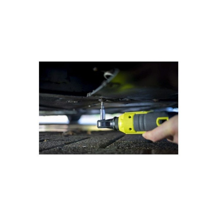 RYOBI - Clé a cliquet 18V ONE+ - emmanchement carré 3/8'' - 60 Nm - Livrée avec 1 embout d'extension - R18RW3-0 RYOBI - Clé a cliquet 18V ONE+ - emmanchement carré 3/8'' - 60 Nm - Livrée avec 1 embout d'extension - R18RW3-0