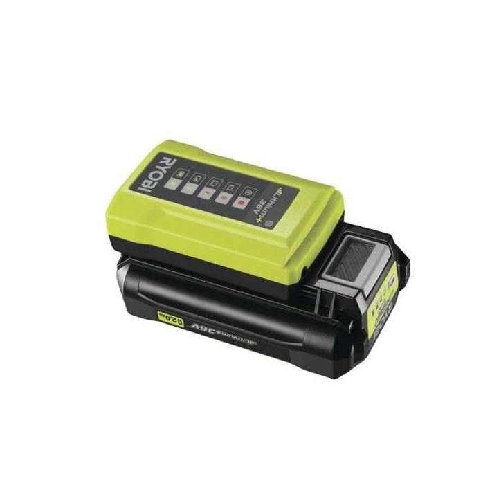 RYOBI - 1 batterie lithium+ 36V MAXPOWER 2,0 Ah et 1 chargeur standard 1,7 A - RY36BC17A-120 RYOBI - 1 batterie lithium+ 36V MAXPOWER 2,0 Ah et 1 chargeur standard 1,7 A - RY36BC17A-120